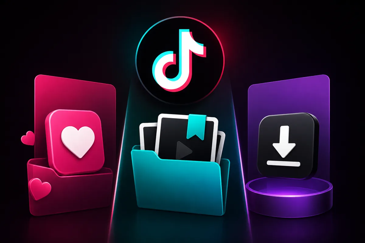 TikTok Favorites vs Collections vs Downloads: What's Best