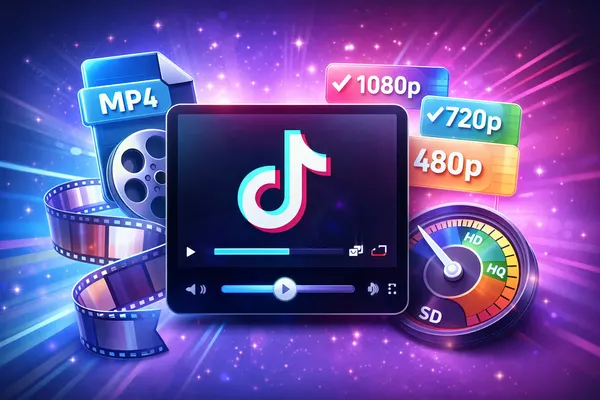 TikTok Video Formats: MP4, Quality Settings and What You Actually Get