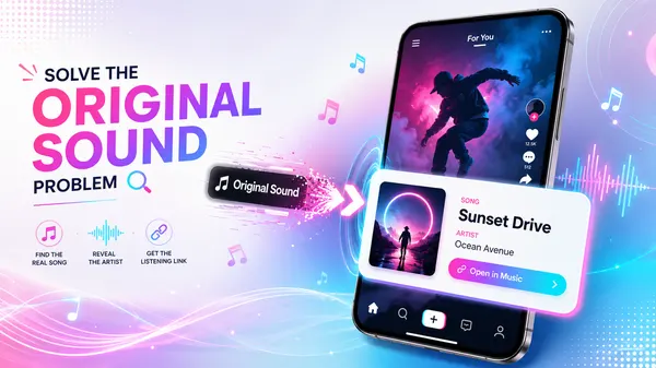 Find the Real Song Behind TikTok Original Sound